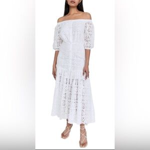 Veronica Beard Cali Eyelet Dress NWT Size 22